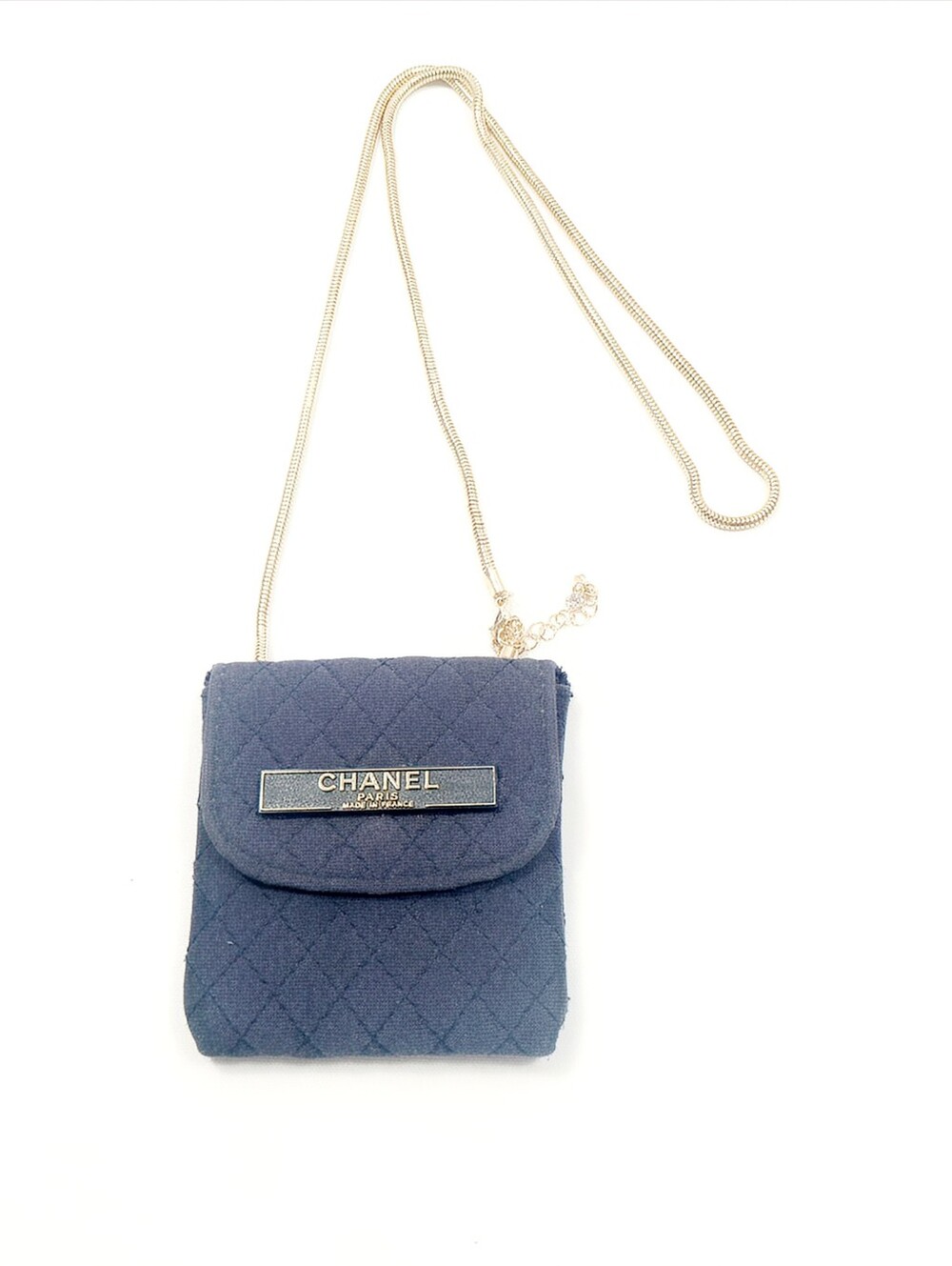 Chanel Canvas Leather Shoulder Bag PM
